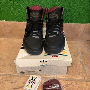 RARE Adidas Mutombo 2 Black Size 9.5 Mens (C75206)